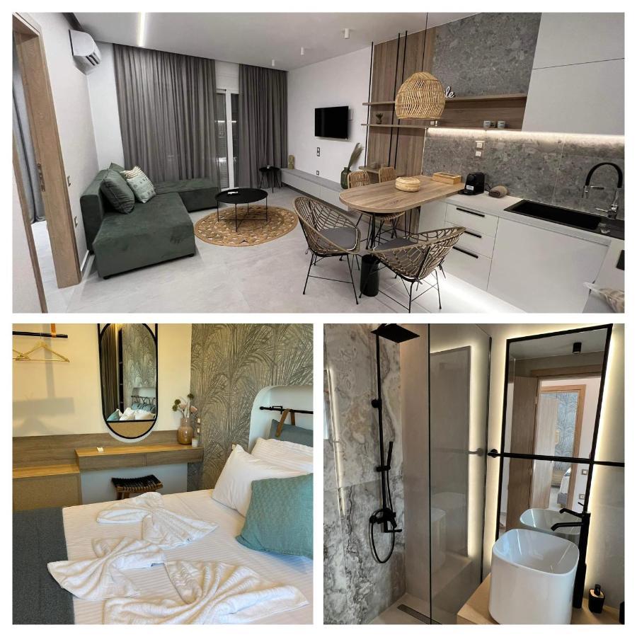 Aelia Apartments Makrýgialos Dış mekan fotoğraf