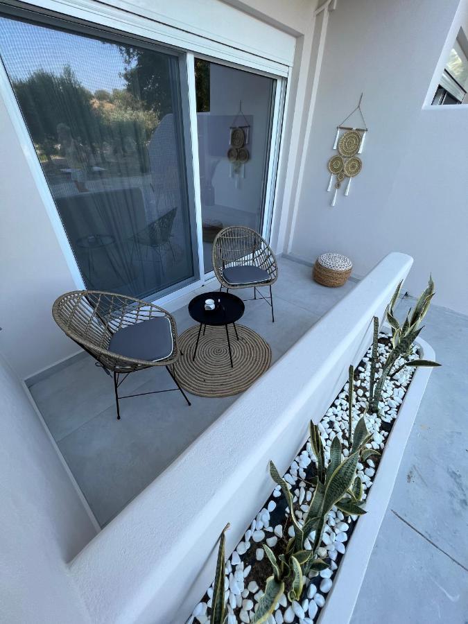 Aelia Apartments Makrýgialos Dış mekan fotoğraf