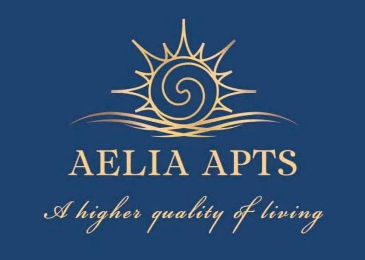 Aelia Apartments Makrýgialos Dış mekan fotoğraf